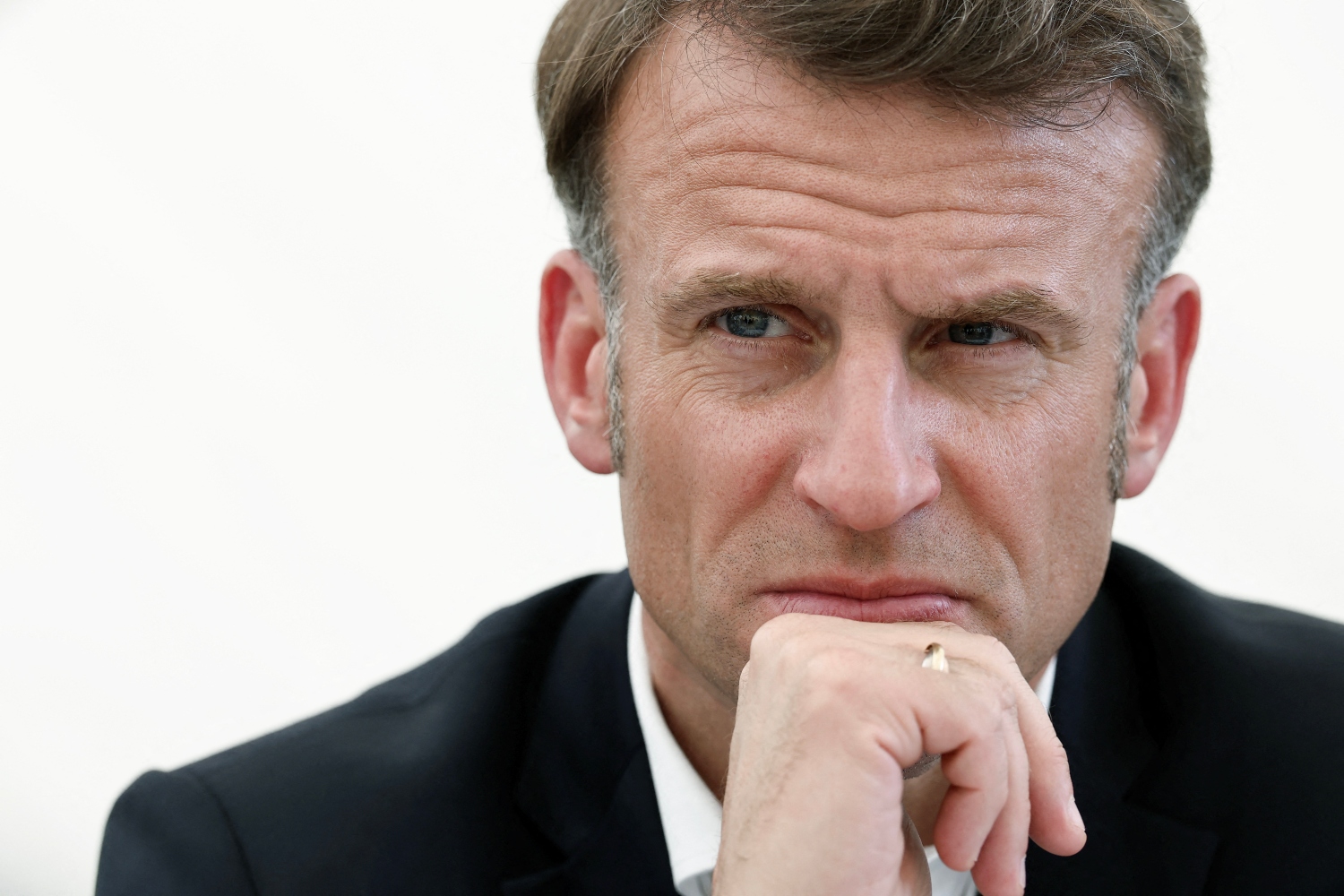 Macron’s visits to Lebanon in January and Egypt this week mark the turning of a new page for the Mediterranean (File/AFP)
