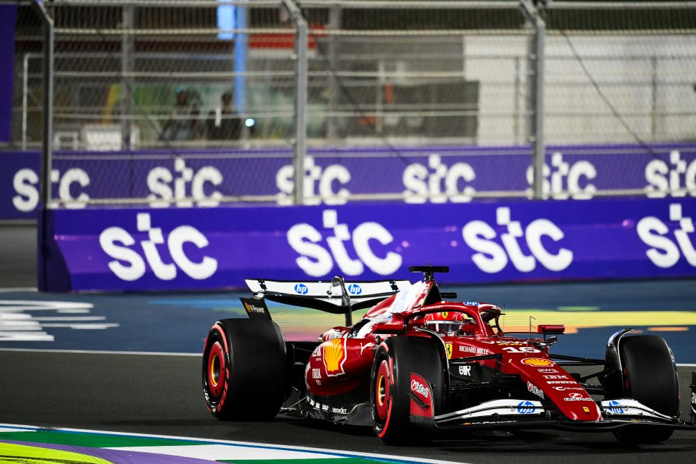 Oscar Piastri benefited from a penalty for Red Bull’s Max Verstappen to take control of the race. (AN Photo/Hashim Nadeem)
