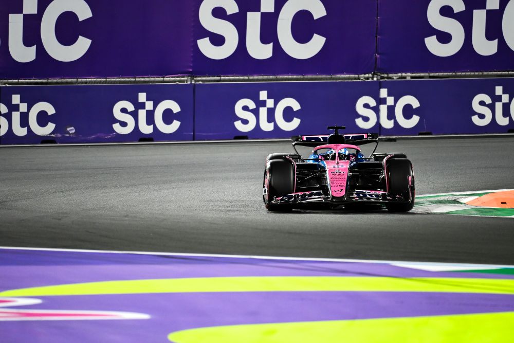 Oscar Piastri benefited from a penalty for Red Bull’s Max Verstappen to take control of the race. (AN Photo/Hashim Nadeem)