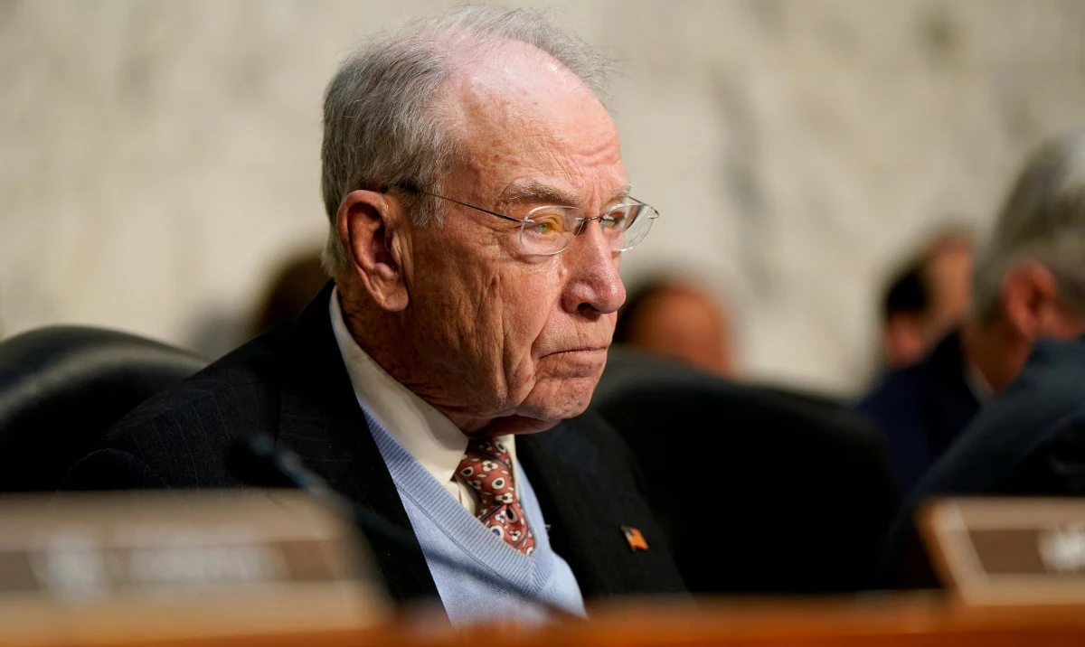 Republican US Senator Chuck Grassley introduced a bill on Thursday that would require congressional approval for new tariffs. (Reuters/File)