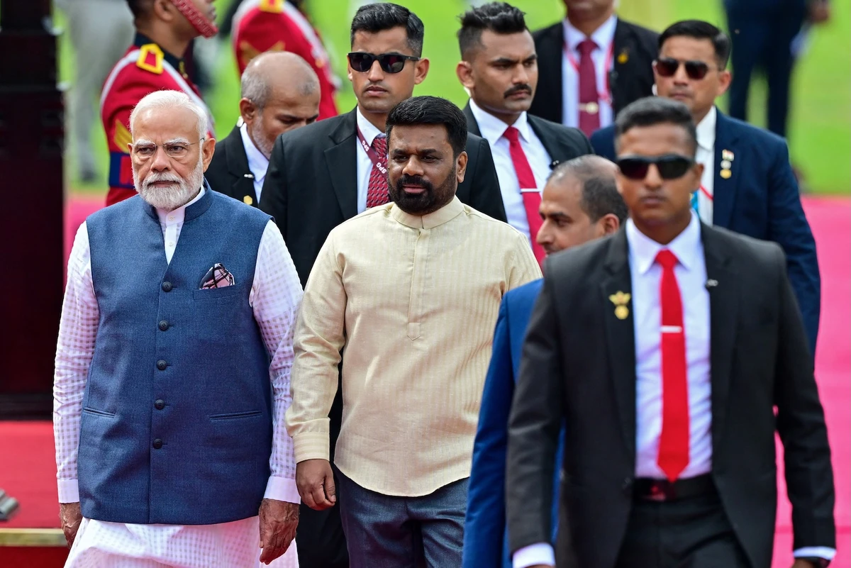 Sri Lanka, India forge defense, energy ties during Modi’s visit