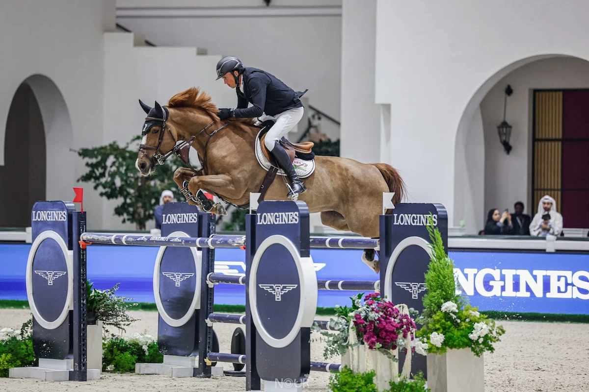 The UAE President's Cup Showjumping Event is taking place in Abu Dhbai from April 11-13 (Supplied)