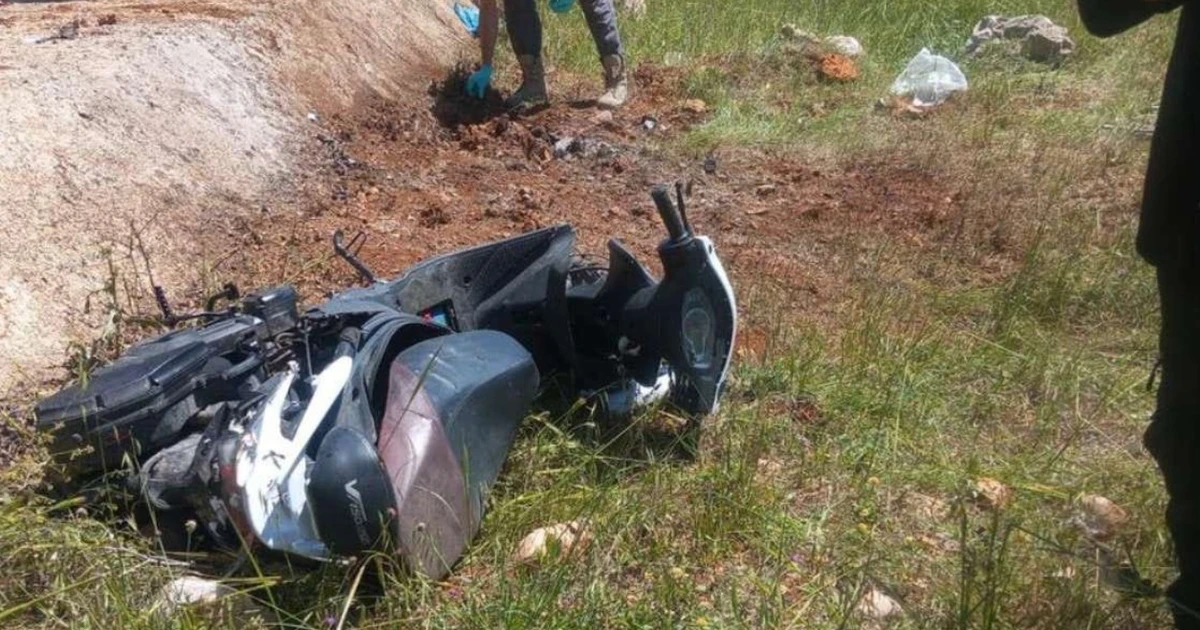 Lebanon reported Thursday that one person was killed by an Israeli air strike on a motorcycle in the country's south, hours after Israel said it had attacked sites there belonging to Hezbollah. (X/@MajaletAzhar_)