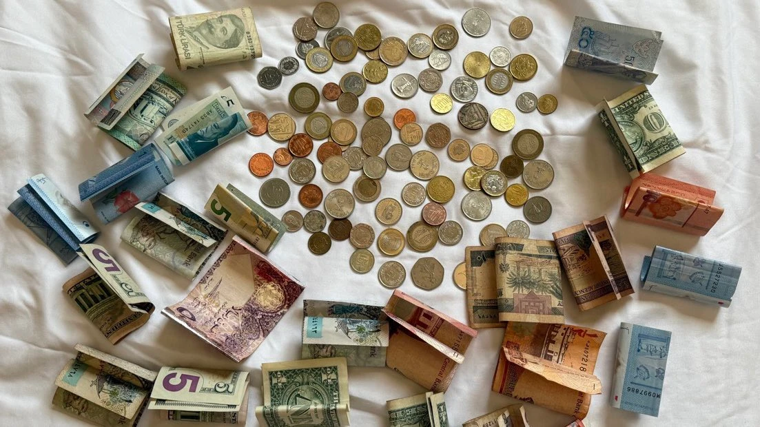 A visual archive of time — Htoon Saeed’s coin and currency collection reflects her love for history and the stories embedded in every denomination. “Coins are the ideal way to commemorate a particular era,” she says. (Supplied)