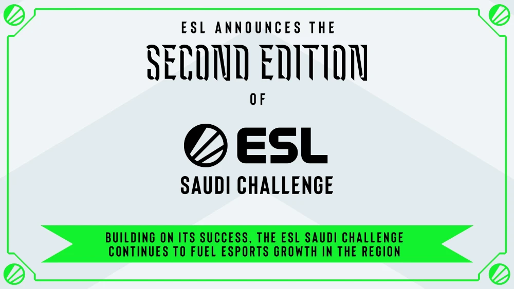 The ESL Saudi Challenge returns in 2025 with two editions