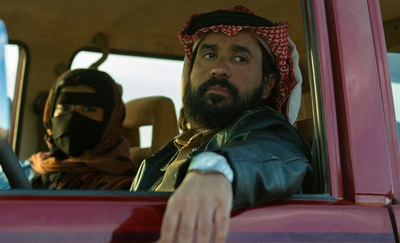 “Hobal” tells the story of a Bedouin family, set in the early 1990s, living in extreme isolation, led by a paranoid patriarch (Ibrahim Al-Hasawi) who believes the end of times is near, and strongly forbids anyone from his family to venture into town. (Supplied)