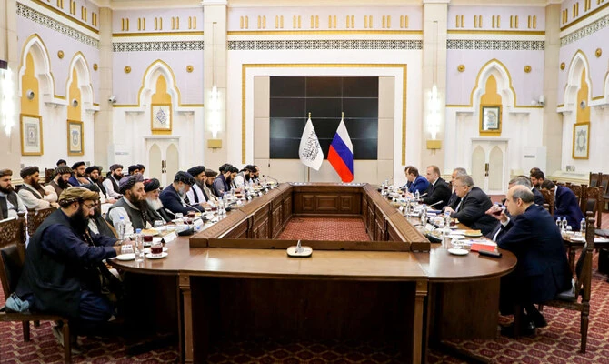 Russia said Wednesday it will allow the Taliban authorities in Afghanistan to have an ambassador in Moscow, in a symbolic move days after it lifted a "terrorist" designation for the militant group. (AFP/File)