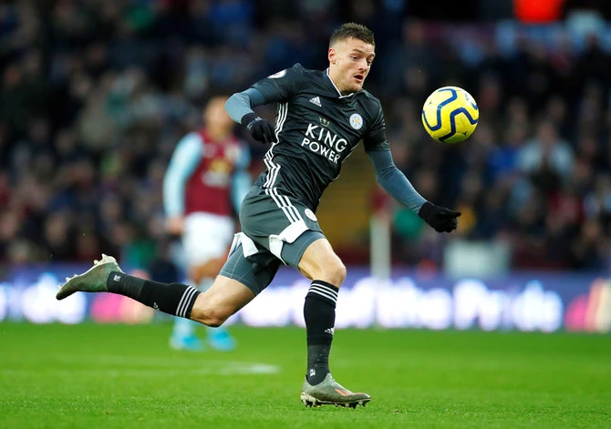 Jamie Vardy is leaving Leicester following their relegation from the Premier League, ending the striker's 13-year stay at a team he famously helped to win the English title in 2016 at preseason odds of 5,000-1. (Reuters/File)