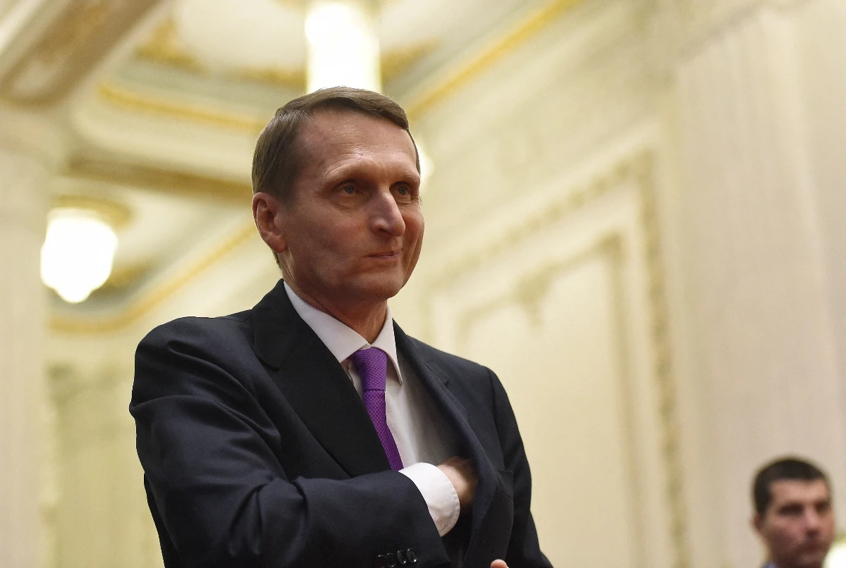 TASS cited Naryshkin as saying that the meeting had been held last week in Baku in Azerbaijan, without providing further details. (AFP)