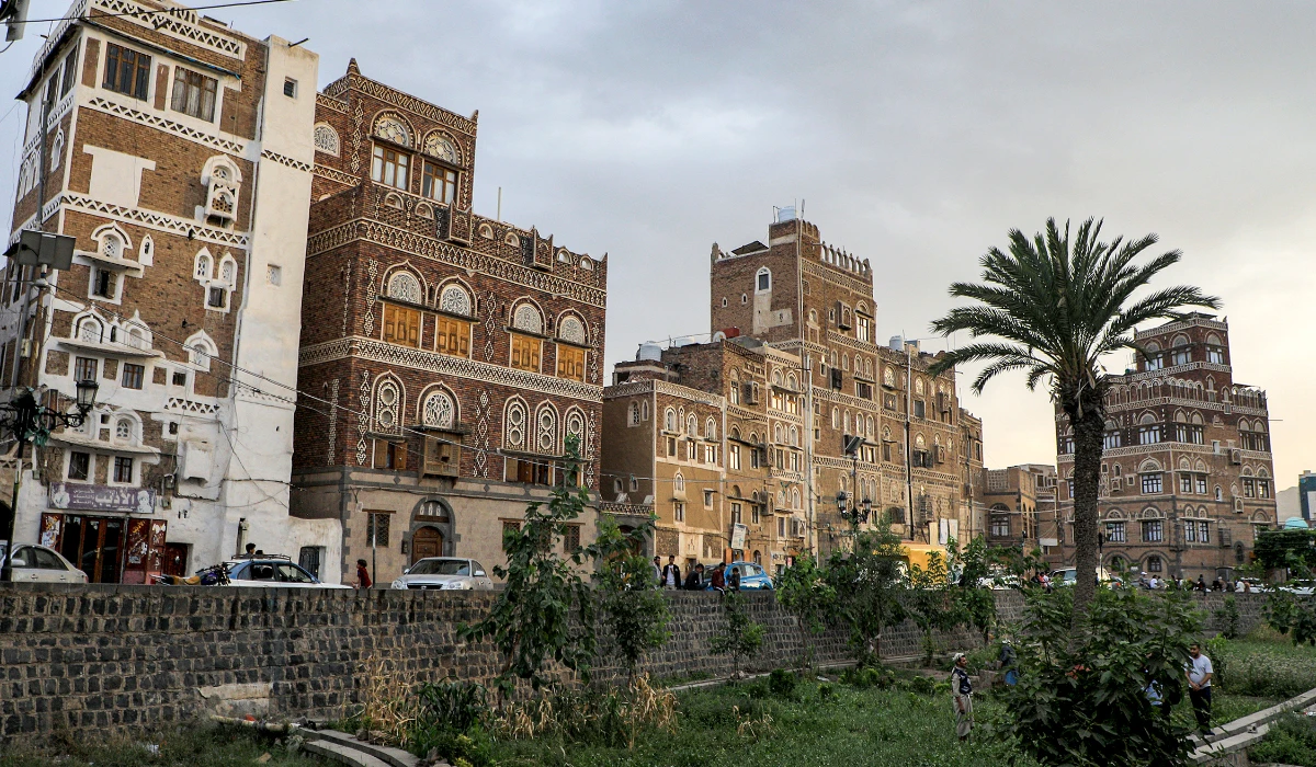 A picture shows a view of UNESCO-listed buildings in the old city of the Yemeni capital Sanaa on July 12, 2023. (AFP file photo)