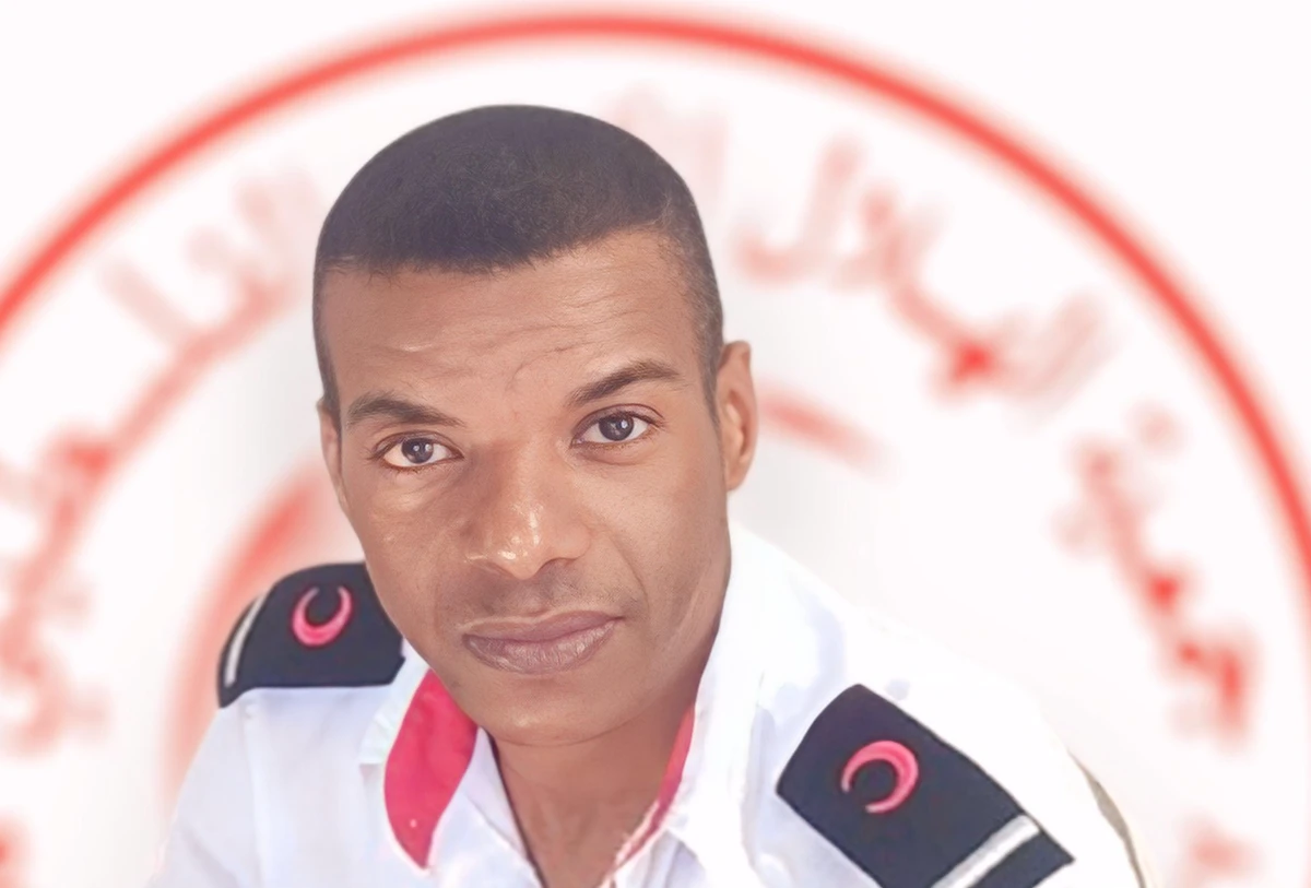 Palestine Red Crescent Society said Israel released from detention on Tuesday a medic held since an attack on ambulances in southern Gaza on March 23. (@PalestineRCS)