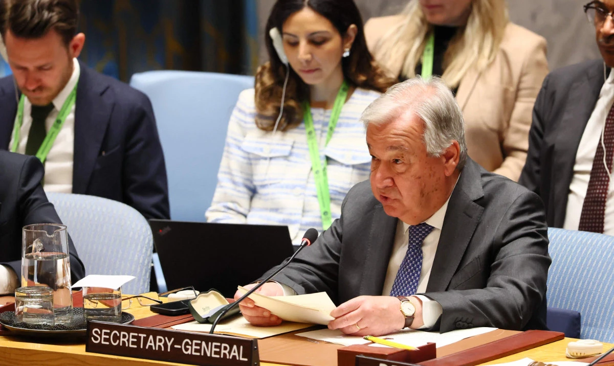 UN chief urges ‘irreversible action’ on Israel, Palestinian two-state solution