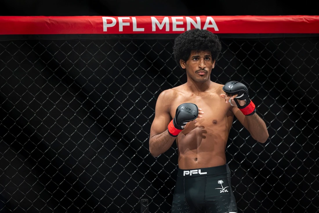 Saudi's Malik Basahel will take part in PFL MENA 1 in Jeddah on May 9 (PFL)