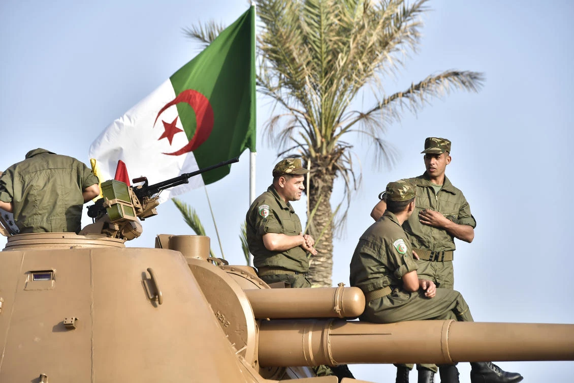 Algeria’s government proposed a law to streamline military mobilization amid tensions with neighboring countries Morocco and Mali, as well as former colonial ruler France. (AP/File)