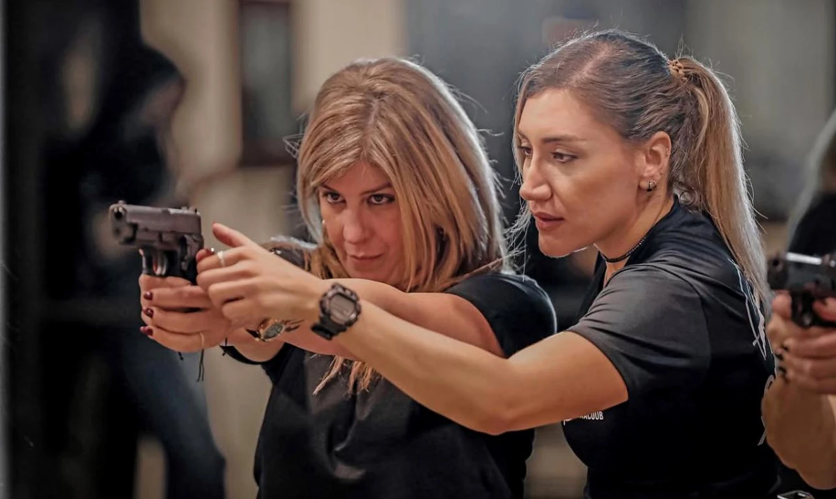 Lebanese women possess a high level of focus and calmness, which enables them to master shooting more quickly. (Supplied)