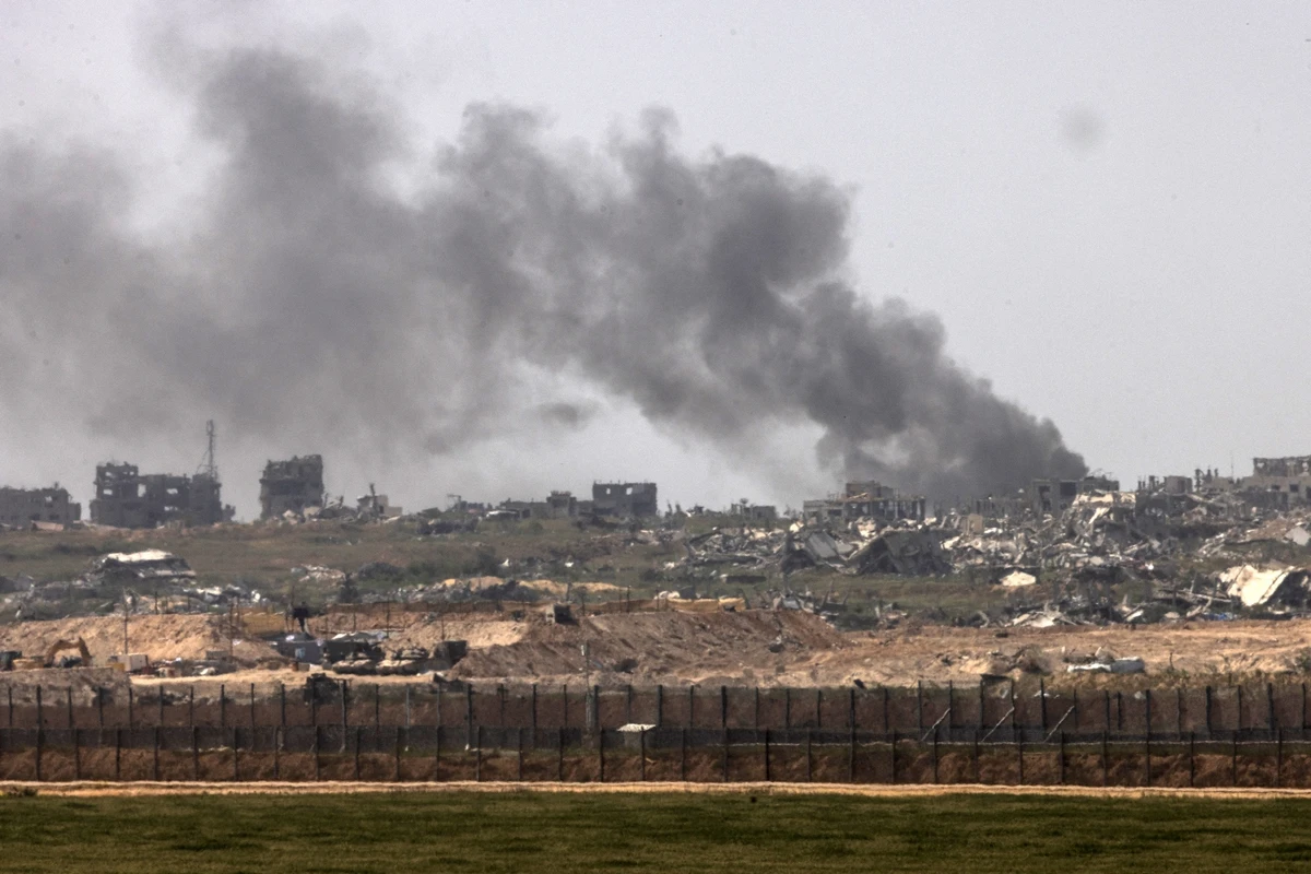 Israel is drawing a security belt by fire in Gaza, the same way it did when it decimated Lebanese border villages (File/AFP)