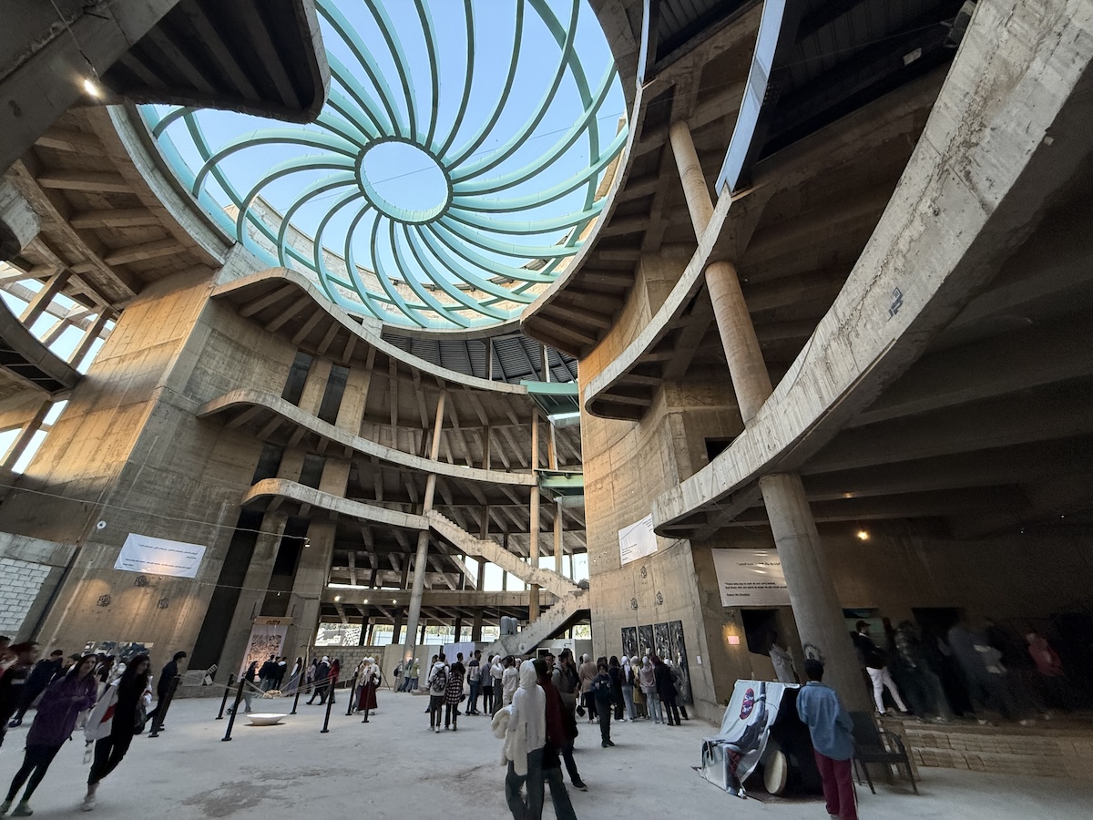 Massar Rose Building in Damascus, Syria. (Robert Bociaga)