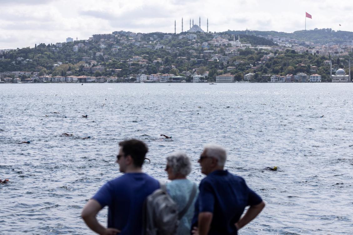 urkiye is determined to construct a canal project intended to relieve pressure on the busy Bosphorus Strait. (File/AFP)