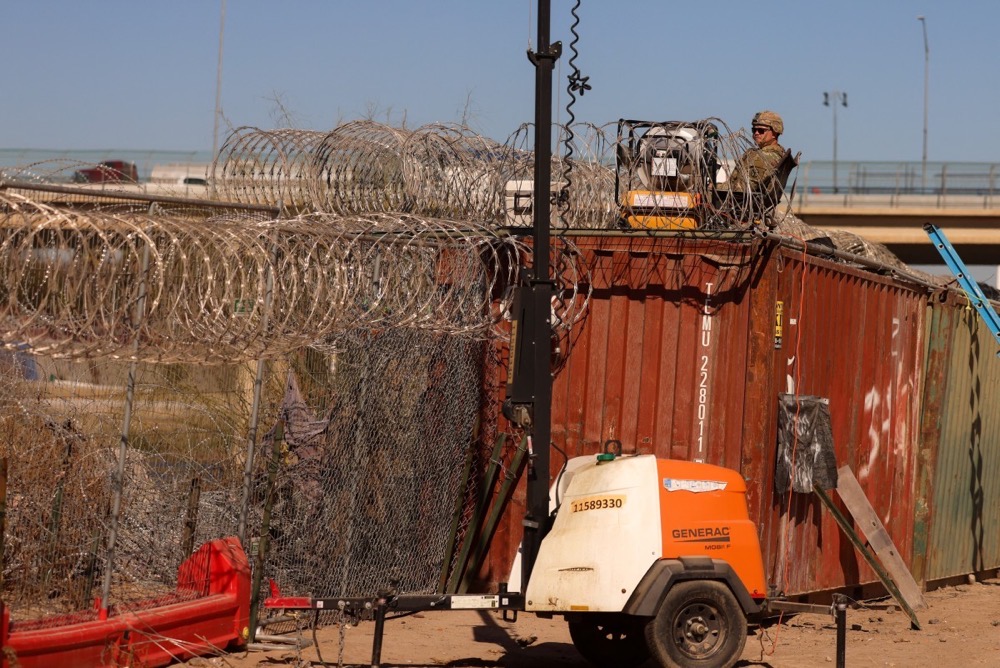 Around 11,900 troops are currently on the border. (AFP/File)