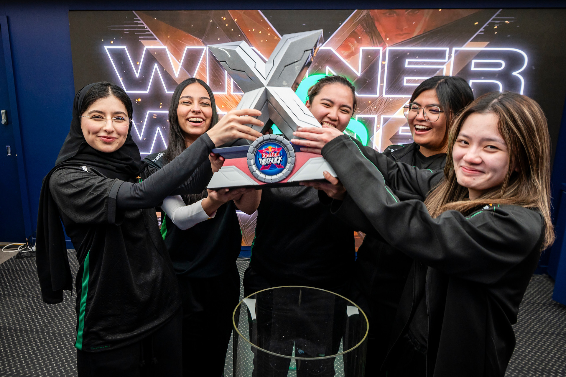 Saudi professional esports team Falcons Vega wins UK women’s tournament Red Bull Instalock
