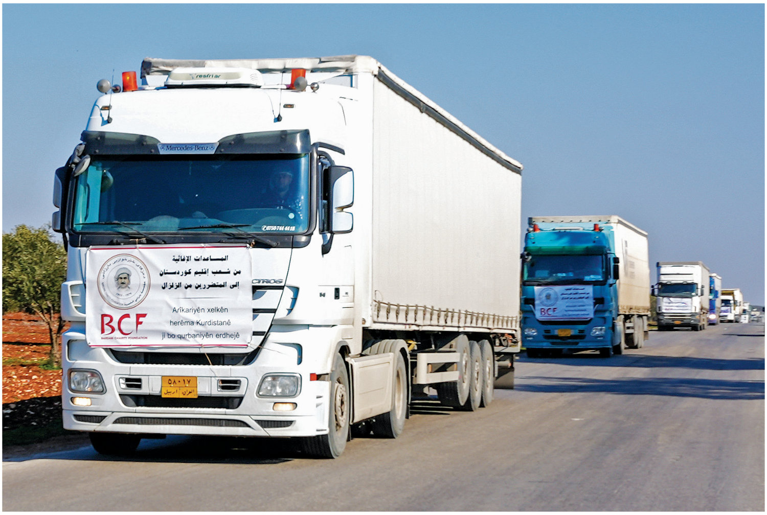 The Development Road scheme envisions a 1,200-kilometer network of roads, railways and energy links from Iraq to Turkiye. The KRG authorities have accused Baghdad of deliberately bypassing the territory and excluding Kurdish areas. (Getty Images)