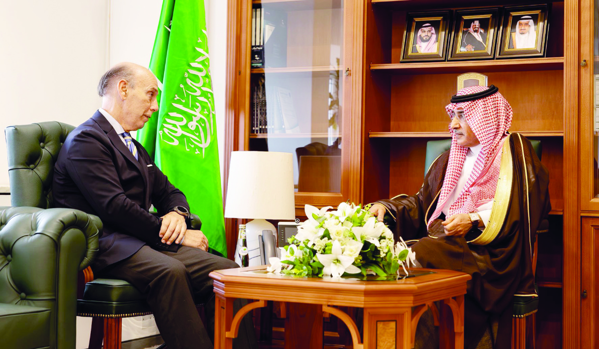 Saudi deputy minister receives newly appointed Spanish ambassador