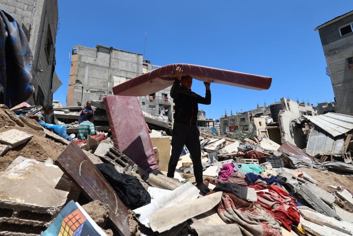 Israel cut off Gaza from all imports in early March, leading to dire shortages of food, medicine and other supplies. (File/AFP)