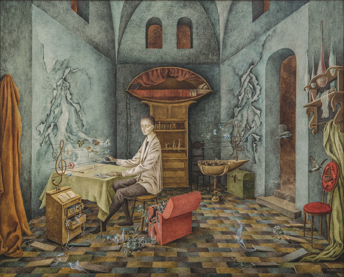 Varo, Remedios Armonía (Autorretrato sugerente), 1956, Colección Eduardo F. Costantini. (Supplied)