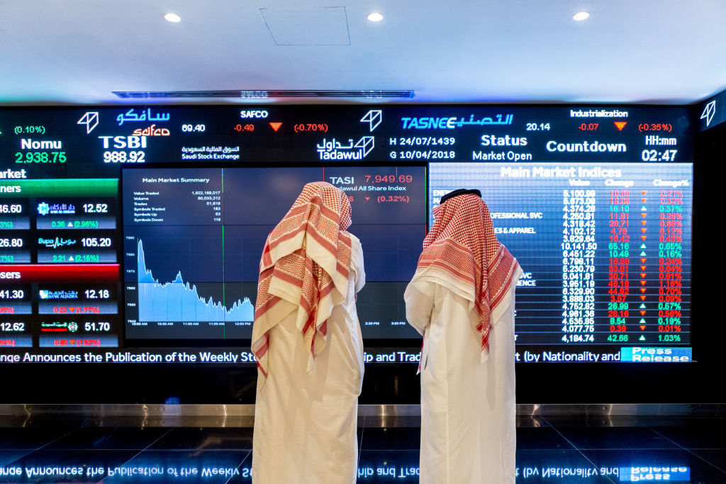 The Kingdom’s stock market has been crucial in steering the nation’s economic transformation efforts. Getty
