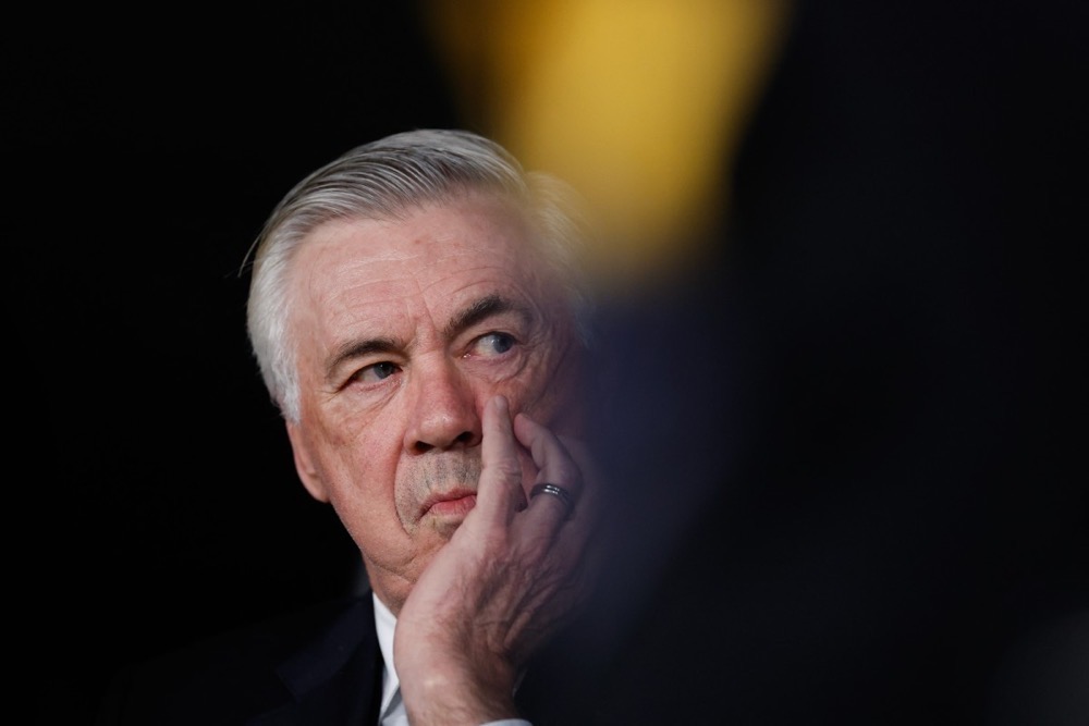 Coach Ancelotti is poised to depart at the end of the season. (AFP/File)