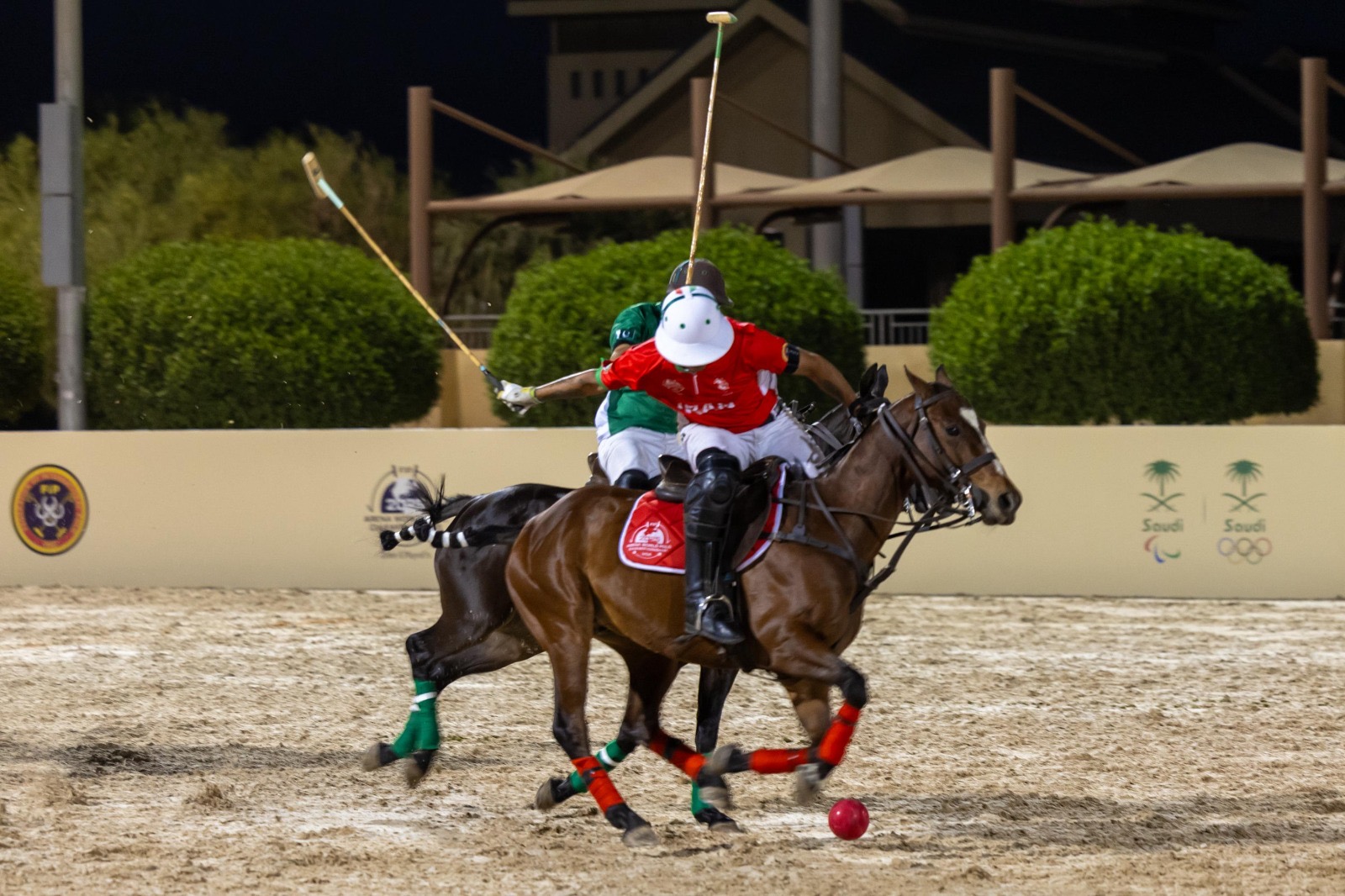 The Iranian national polo team have qualified for the 2025 World Cup in the US after beating Pakistan in the 2025 Federation of International Polo (FIP) Arena World Polo Championship Asia qualifiers. (Supplied)