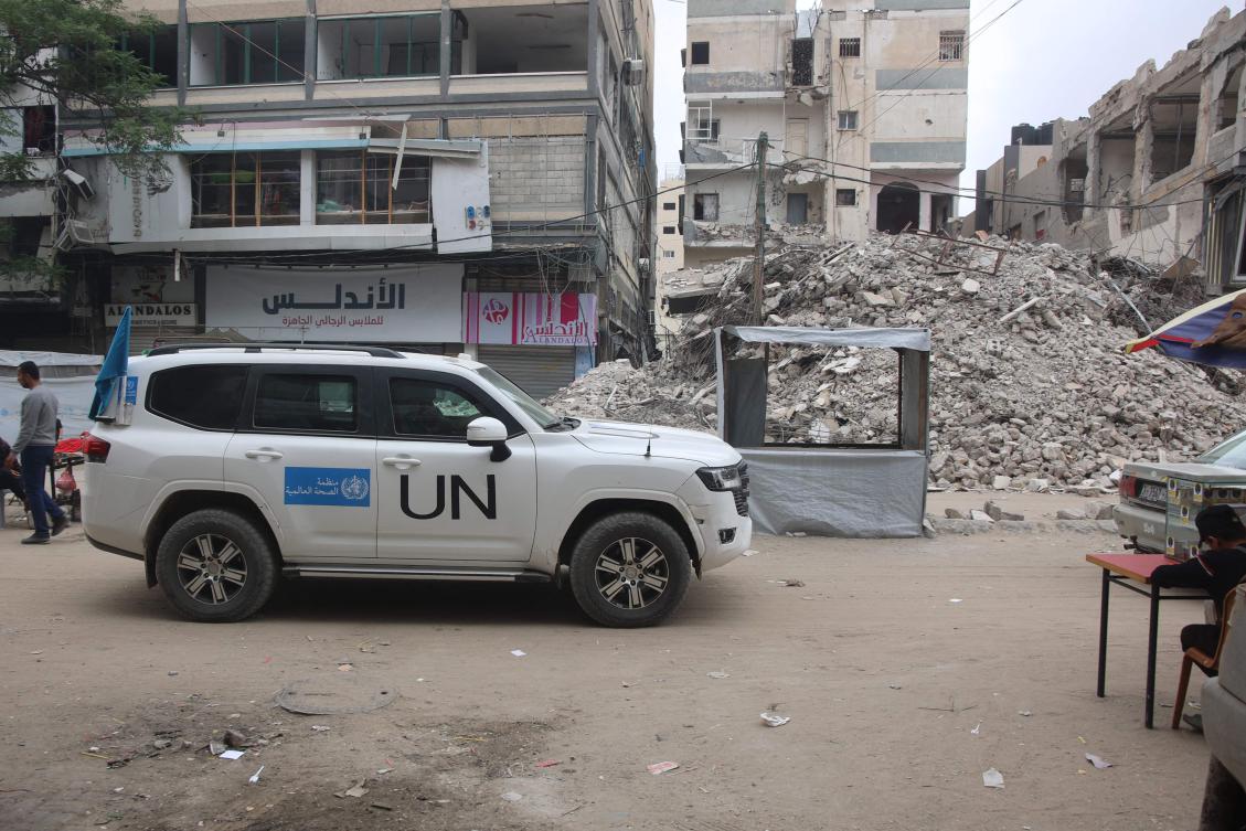 It says nearly a half million Palestinians are in “catastrophic” levels of hunger, meaning they face possible starvation. (AFP)