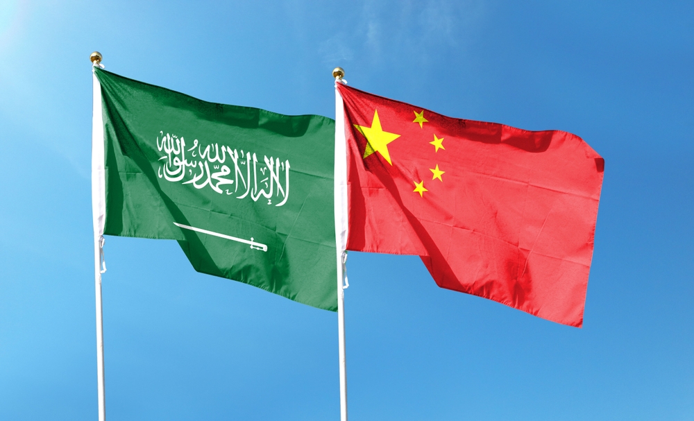 Saudi Arabia’s non-oil exports to China soared to SR3.68 billion ($980 million) in December, representing a 69.6 percent increase from the previous month. Shutterstock