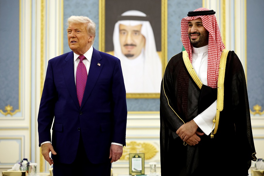 President Trump touched down in Saudi Arabia to kickstart the first major international trip of his second term. (Getty Images)