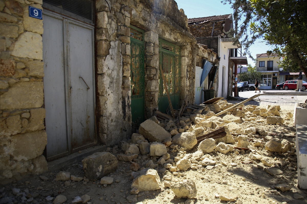 It was felt throughout the Mediterranean, with the Athens-Macedonian News Agency stating that tremors were experienced in the Dodecanese islands and eastern Crete. (AFP File)