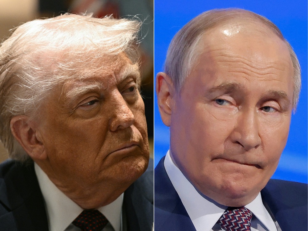 Donald Trump and Vladimir Putin will not attend the talks in Turkiye. (AFP)
