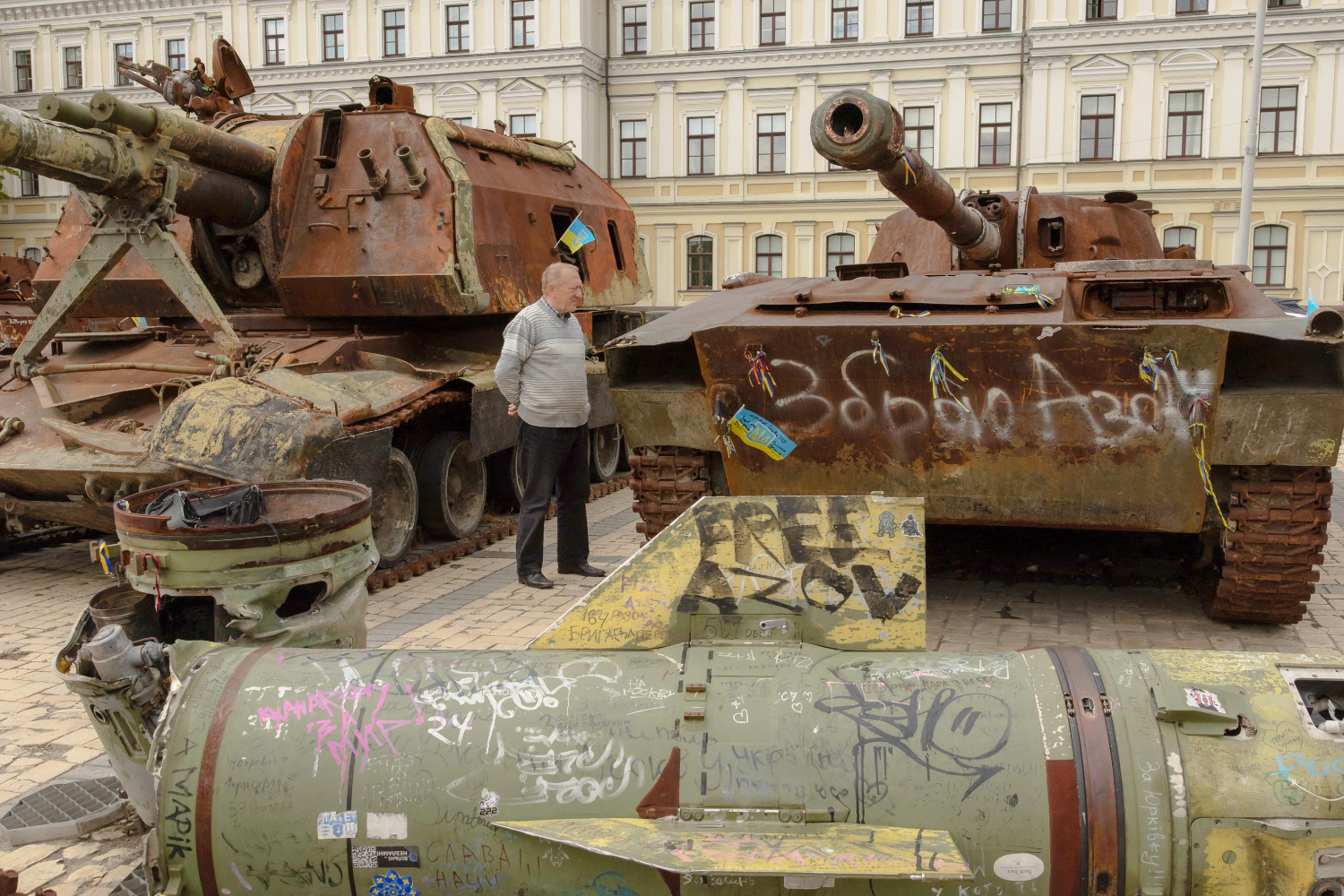 Russia had intended to topple Zelensky when it launched its invasion in 2022. (AFP)