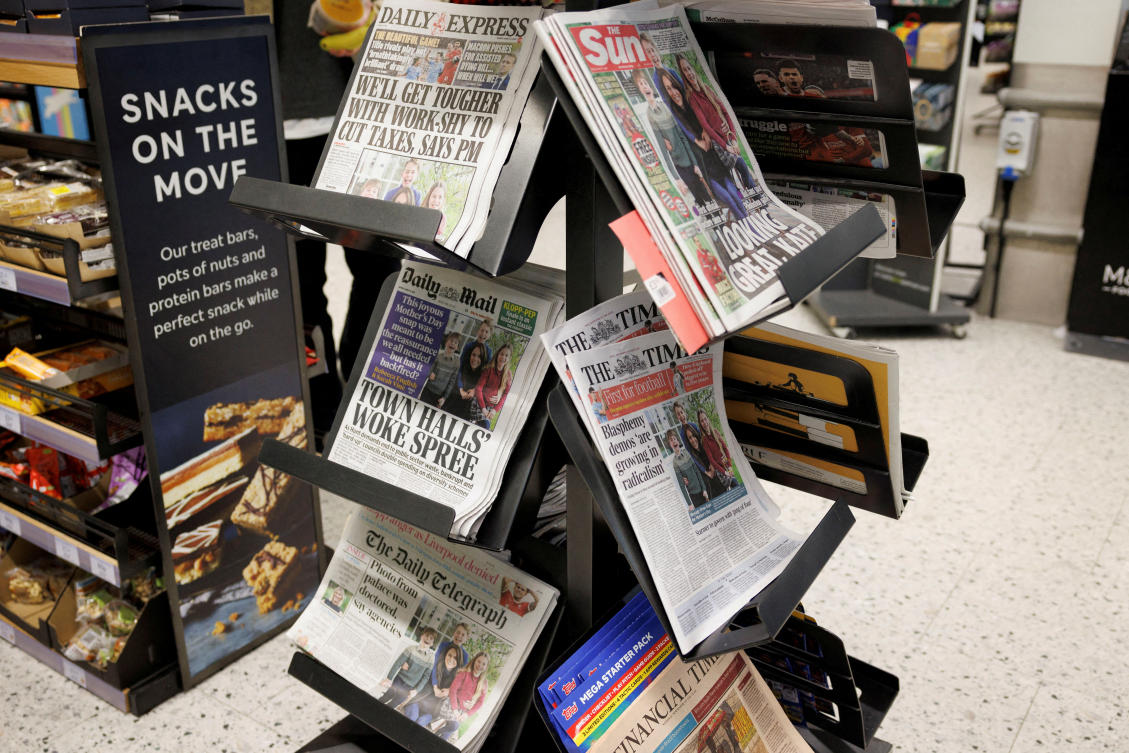UK to allow foreign states to own a 15 percent stake in newspapers