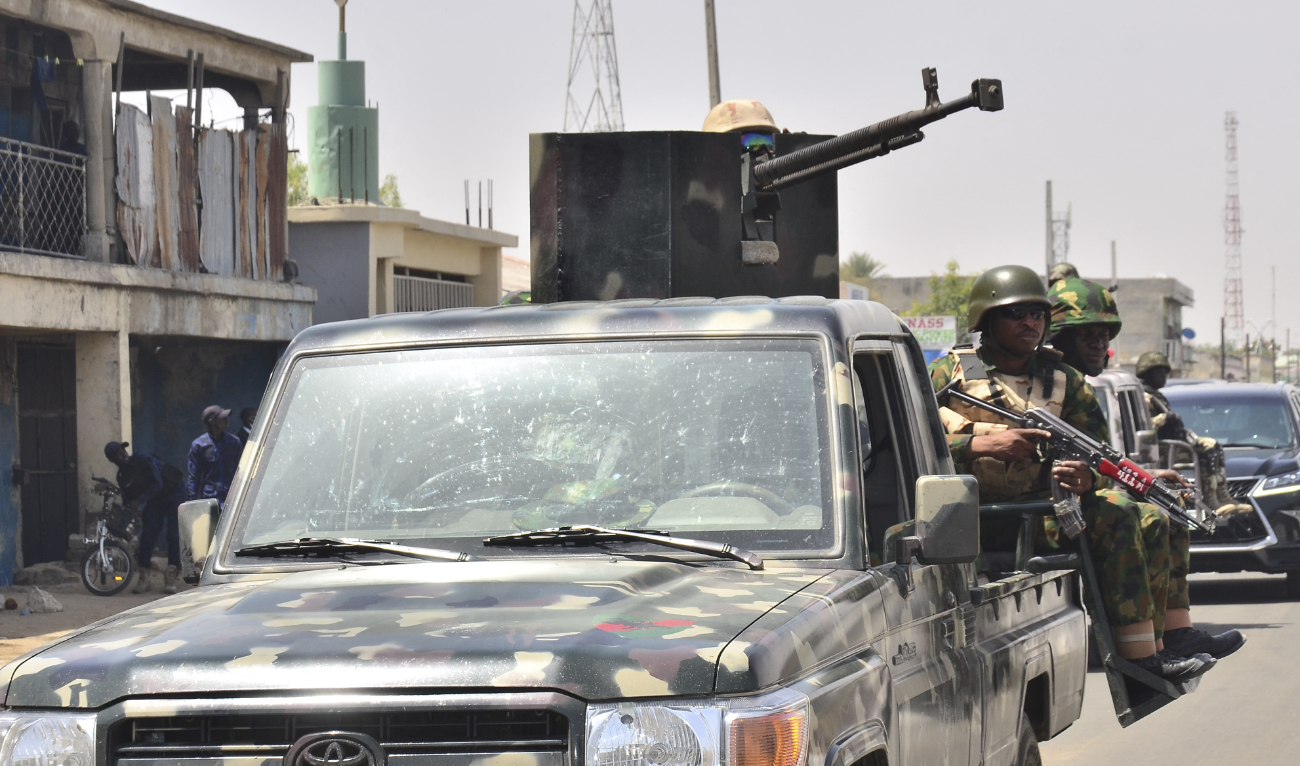 Nigeria’s top military officer on Thursday told troops in a region battling increased jihadist unrest that the attacks would be quickly resolved. (AFP/File)