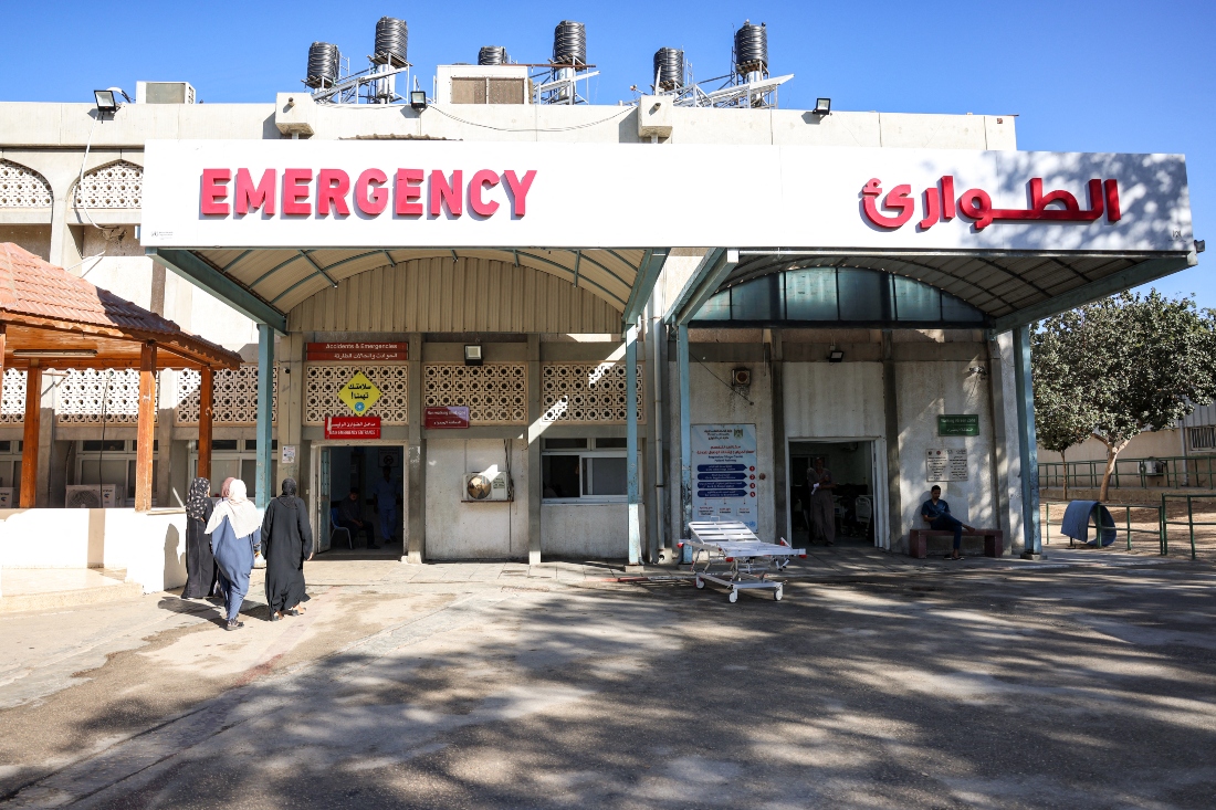 British doctor releases footage of aftermath of Israeli strike on Gaza hospital
