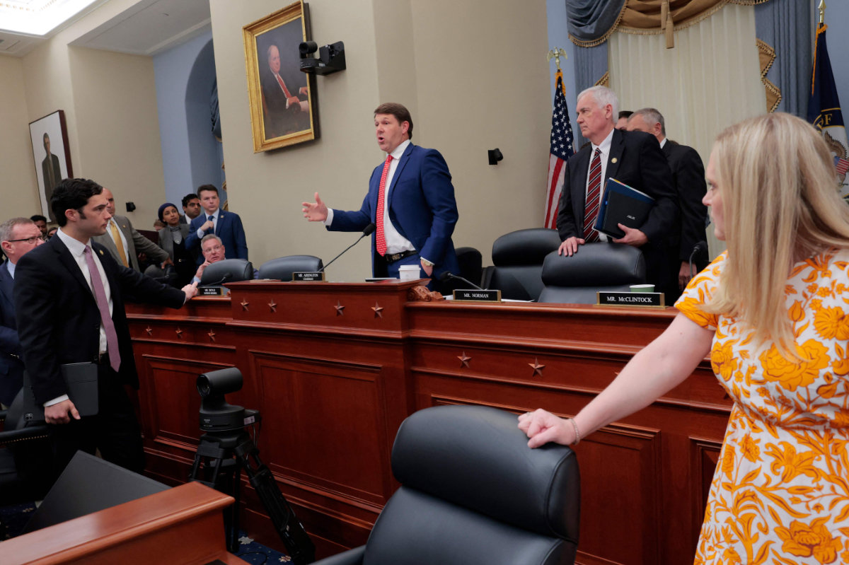 Members of the House Budget Committee meet on May 16, 2025, to considerthe House Republicans’ reconciliation bill, which includes US President Donald Trump's proposed tax and spending cuts. (Getty Images via AFP)