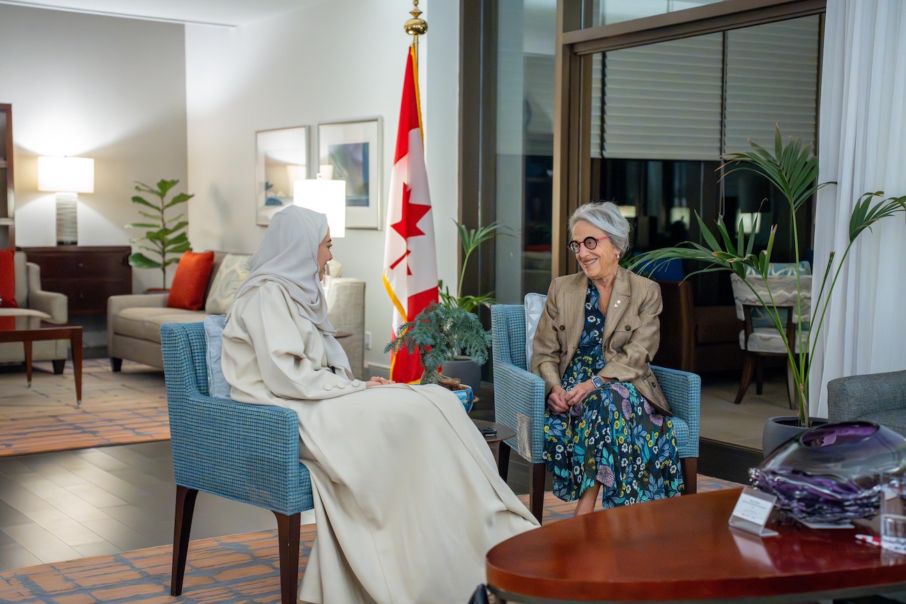 Janice Stein, founding director of the Munk School of Global Affairs and Public Policy at the University of Toronto. (AN photos by Jaafar Al-Saleh)