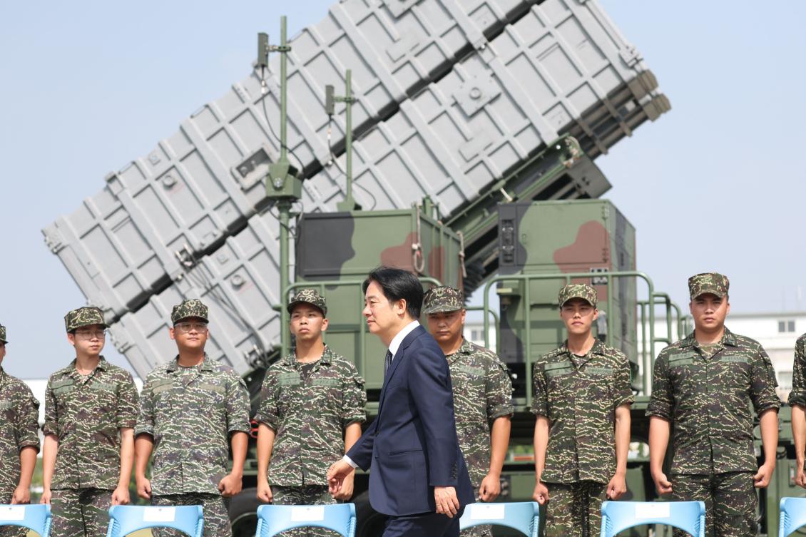 Taiwanese President Lai Ching-te promised to stand up to China and defend democracy when he took office in 2024. (AFP)
