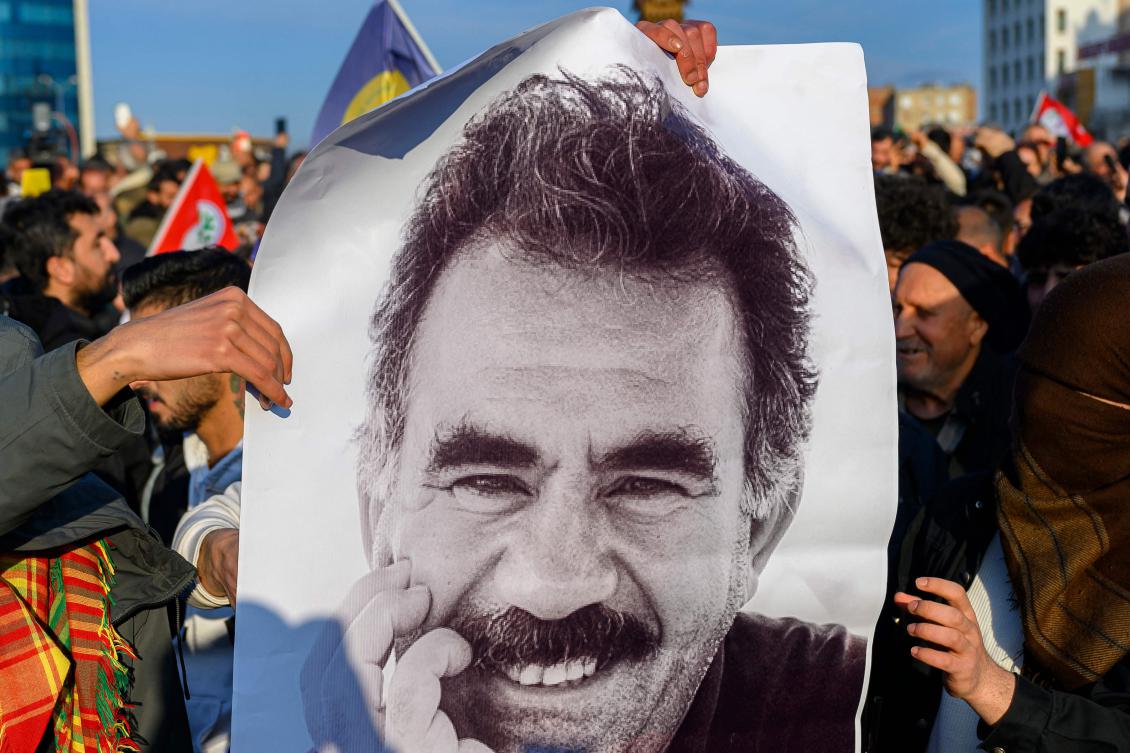The Kurdistan Workers’ Party (PKK) has said in May 20, 2025 Turkiye should ease prison conditions for its founder Abdullah Ocalan, declaring him the group’s “chief negotiator” for any future talks after a decision to disband. (AFP/File)