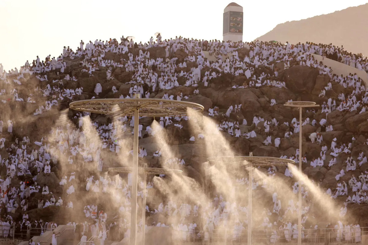 National Water Co. projects are part of efforts to refine water and environmental services for millions of pilgrims expected during Hajj. (Supplied)