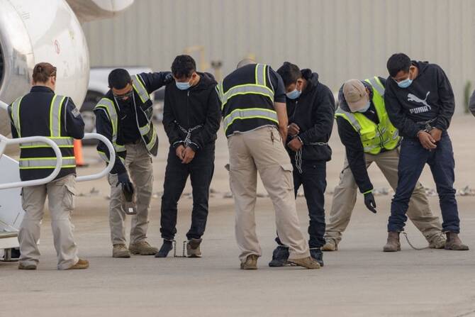 Immigrant rights advocates accused the Trump administration on Tuesday of deporting around a dozen migrants from countries including Myanmar and Vietnam to South Sudan in violation of a court order and asked a judge to order their return. (AFP/File)