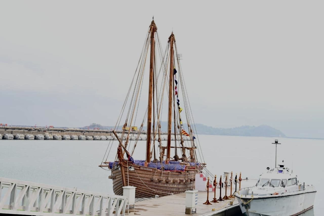 Indian Navy inducts first vessel built in ancient shipbuilding style