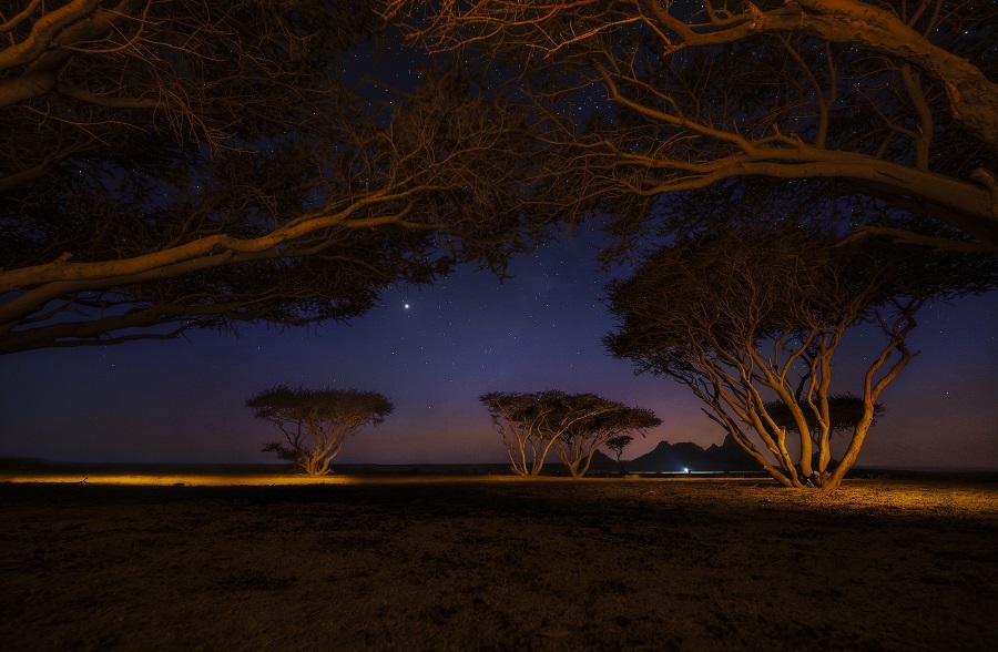 Khaled Khazim Sarai Al-Ghaithi Al-Shammari's ‘A Serene Night.’ (Supplied)