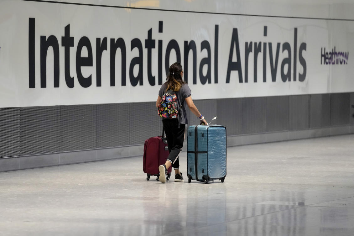 The UK aims to reduce net migration substantially, with visa numbers falling by up to 100,000 a year in 2029. (AP/File)