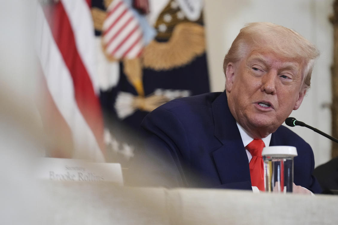 US President Donald Trump has urged agencies to eliminate duplicative roles, unnecessary management layers, and non-critical jobs while automating routine tasks, closing regional offices and cutting back on outside contractors. (AP)